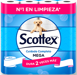  Scottex Papel higiénico Clean Complete 36 Maxi Rolls - 127.69  oz : Salud y Hogar